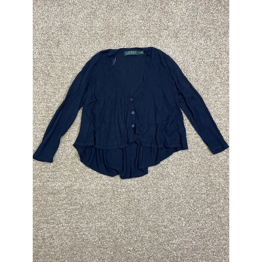 Lauren Ralph Lauren Womens Mesh Preppy‎ Classic Size S